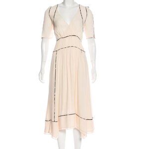 BA&SH A-Line Dress – Cream, Size S